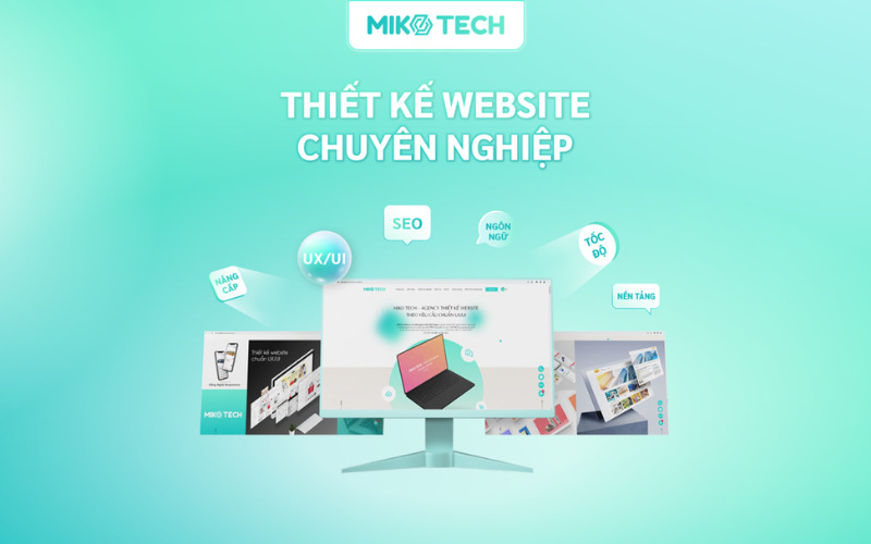 thiết kế website miko tech